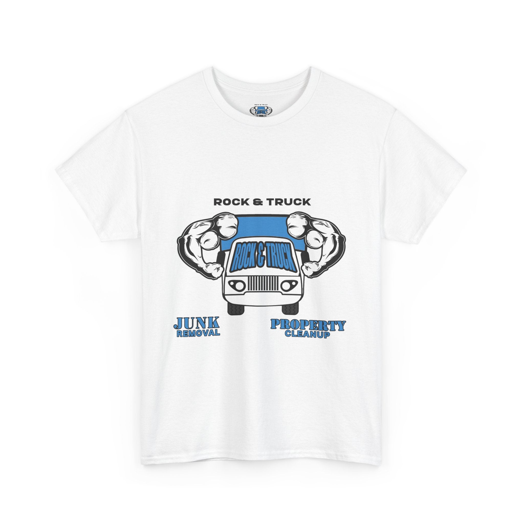 Rock & Truck Junk Removal Tee - Unisex Heavy Cotton Shirt