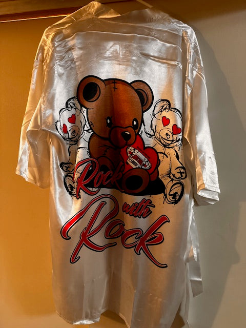 "ROCK WITH ROCK" ROBE